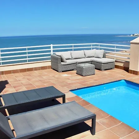 Atico Frontal Al Mar Con Piscina Privada By Homeprive Apartment *