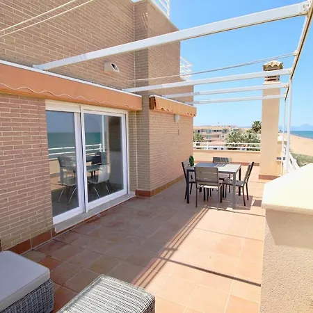 Atico Frontal Al Mar Con Piscina Privada By Homeprive Apartment Denia