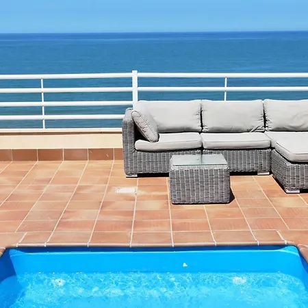 Atico Frontal Al Mar Con Piscina Privada By Homeprive Apartament Denia