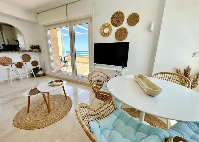 ático Frontal Al Mar Con Piscina Privada By Homeprive Apartamento